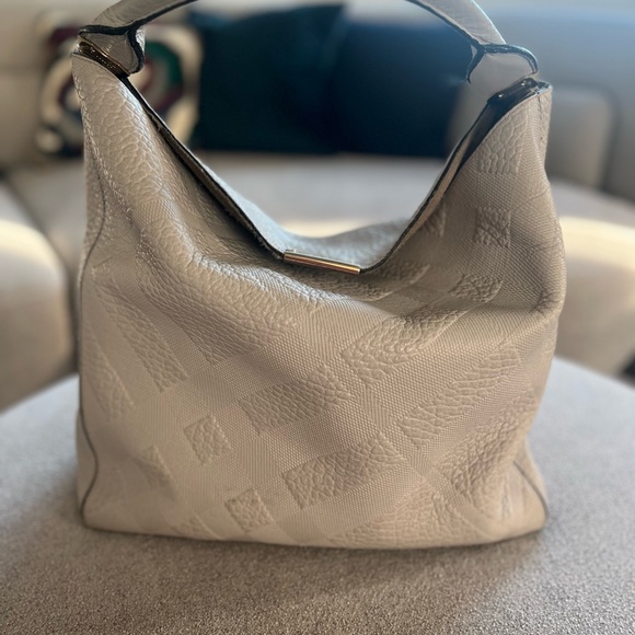 Burberry grey lindburg hobo - Picture 4 of 11